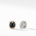 Albion® Stud Earrings with 18K Gold and Black Onyx