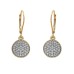 Blaze Lab-Grown Diamond Dangle Earrings - 14k Gold Over Sterling Silver (.50 ct. tw.)