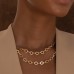 Circle Link Heavy Large Textured Chain