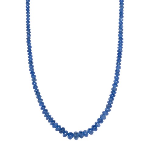 Bead Necklace - Sapphire