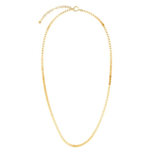 Foundation Square Chain Necklace - Long