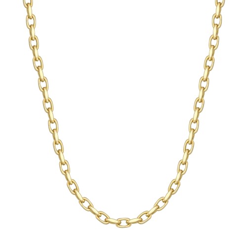 Short Graduated Oval Lynk Chain - 16\