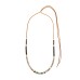 Brown \u0026 Blue Beaded Necklace
