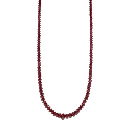 Bead Necklace - Ruby