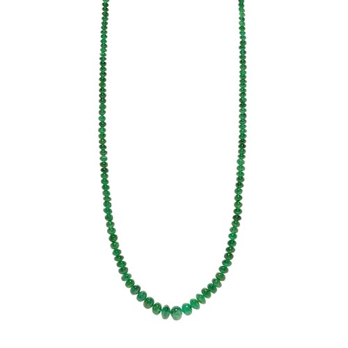 Bead Necklace - Emerald