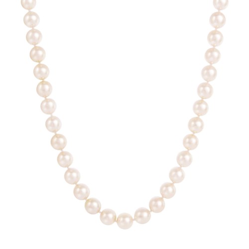 8.5mm Japanese Akoya Pearl Howie Necklace - 22\